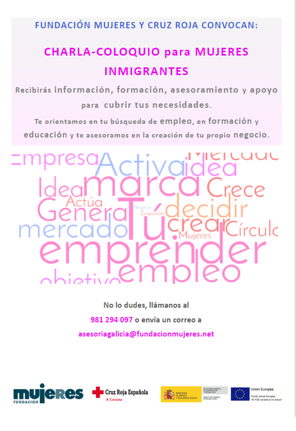 Charla-coloquio para mujeres inmigrantes