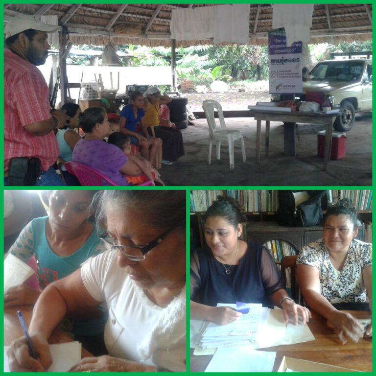 Se realizan los primeros desembolsos de créditos del Fondo Rotatorio a mujeres rurales de El Viejo (Nicaragua)