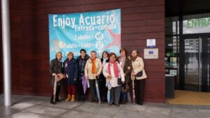 Visita de CUIDADANAS Asturias al acuario de Gijón.