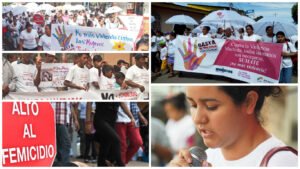 Participación masiva de las comunidades de El Viejo en las actividades de la Campaña "No Violencia hacia la Mujer"