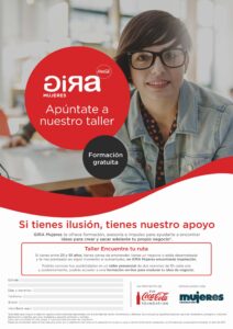 Nuevos Talleres "Encuentra Tu Ruta" dentro del proyecto Gira Mujeres de Coca-Cola