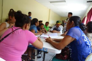 As mulleres enlaces das comunidades rurais do municipio de El Viejo analizan situación de violencia do 2016