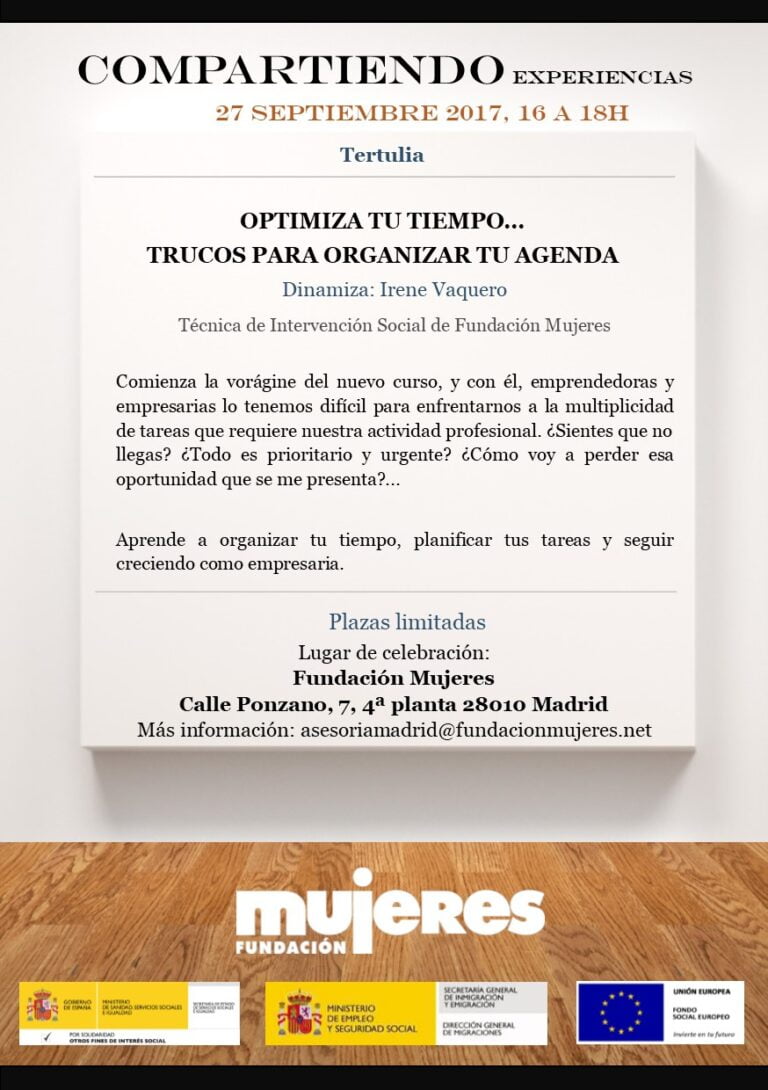 Optimiza tu tiempo… trucos para organizar tu agenda