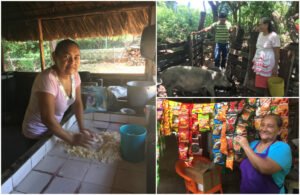 Visitas de asistencia técnica a los negocios de mujeres de la zona rural de El Viejo