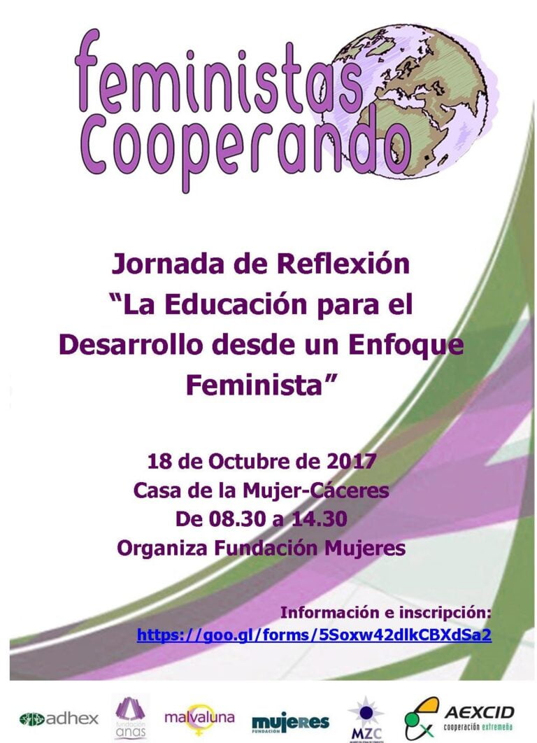 Jornada de Reflexión en Cáceres: “La Educación para el Desarrollo desde un Enfoque Feminista”