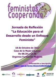 Jornada de Reflexión La Educación para el Desarrollo desde un Enfoque Feminista