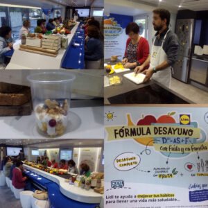 Las cuidadanas aprenden a preparar un desayuno saludable en A Coruña