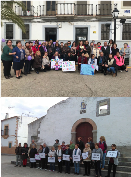 Actos en contra de la violencia de género