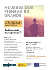 XIV Encuentro de Emprendedoras y Empresarias - Gestionando tu marca personal