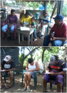 Analizando el impacto del proyecto en los hombres de las comunidades rurales de El Viejo, Nicaragua