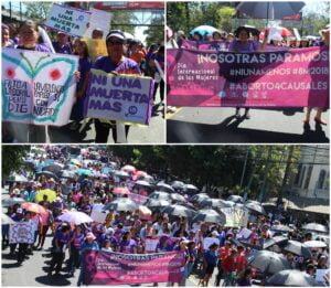 Las mujeres salvadoreñas continúan la lucha por sus derechos