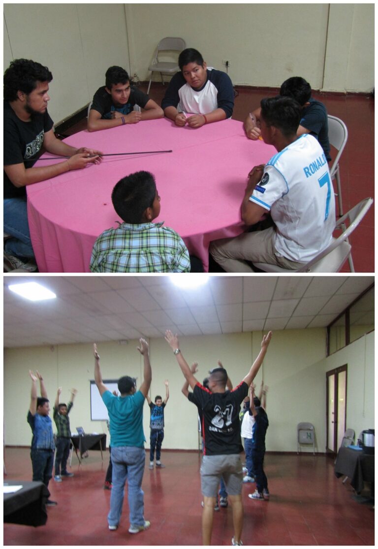 Jóvenes de El Salvador debaten acerca de la paternidad responsable