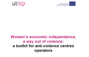 Women´s economic independence, a way out of violencie