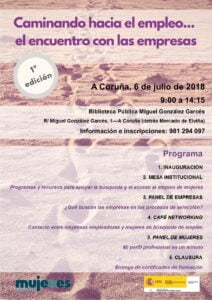 I Encuentro con empresas "Caminando hacia el Empleo" en A Coruña