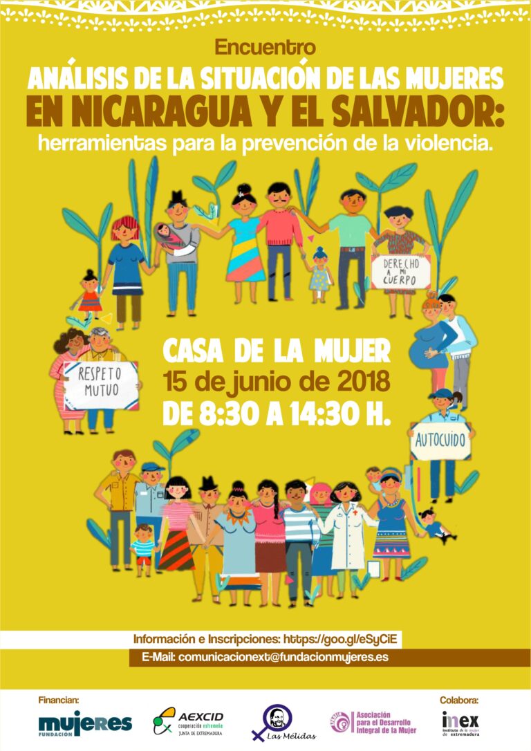 Encuentro para el análisis de la situación de las mujeres en Nicaragua y El Salvador: herramientas para la prevención de la violencia.