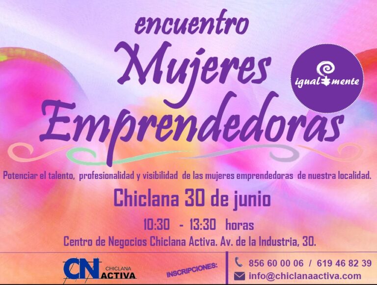 Encuentro Mujeres Emprendedoras en Chiclana