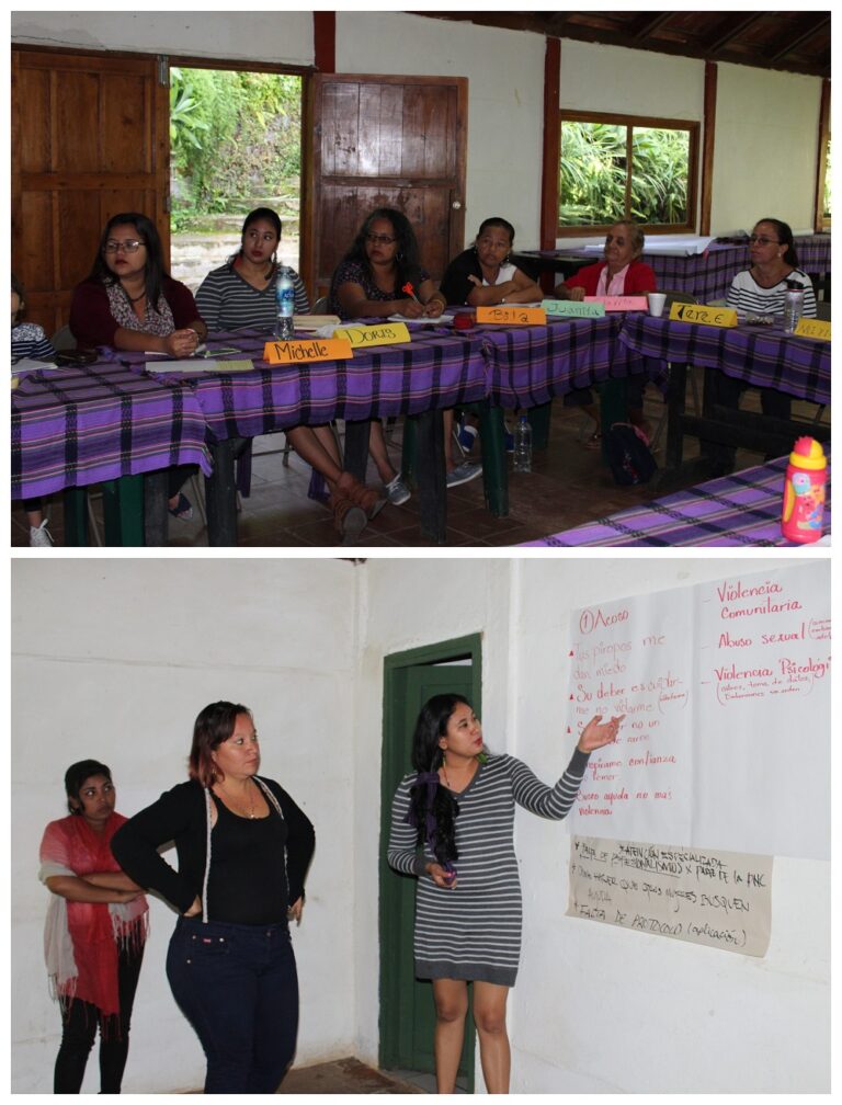 Taller para la elaboración de la campaña de sensibilización en materia de derechos sexuales y reproductivos y prevención de violencia en El Salvador