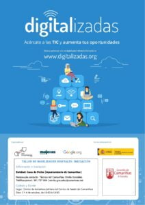 Taller DIGITALIZADAS en Camariñas