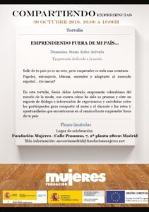 Tertulia Emprendiendo fuera de mi país...