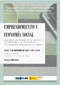 Taller Emprendimiento y economía social