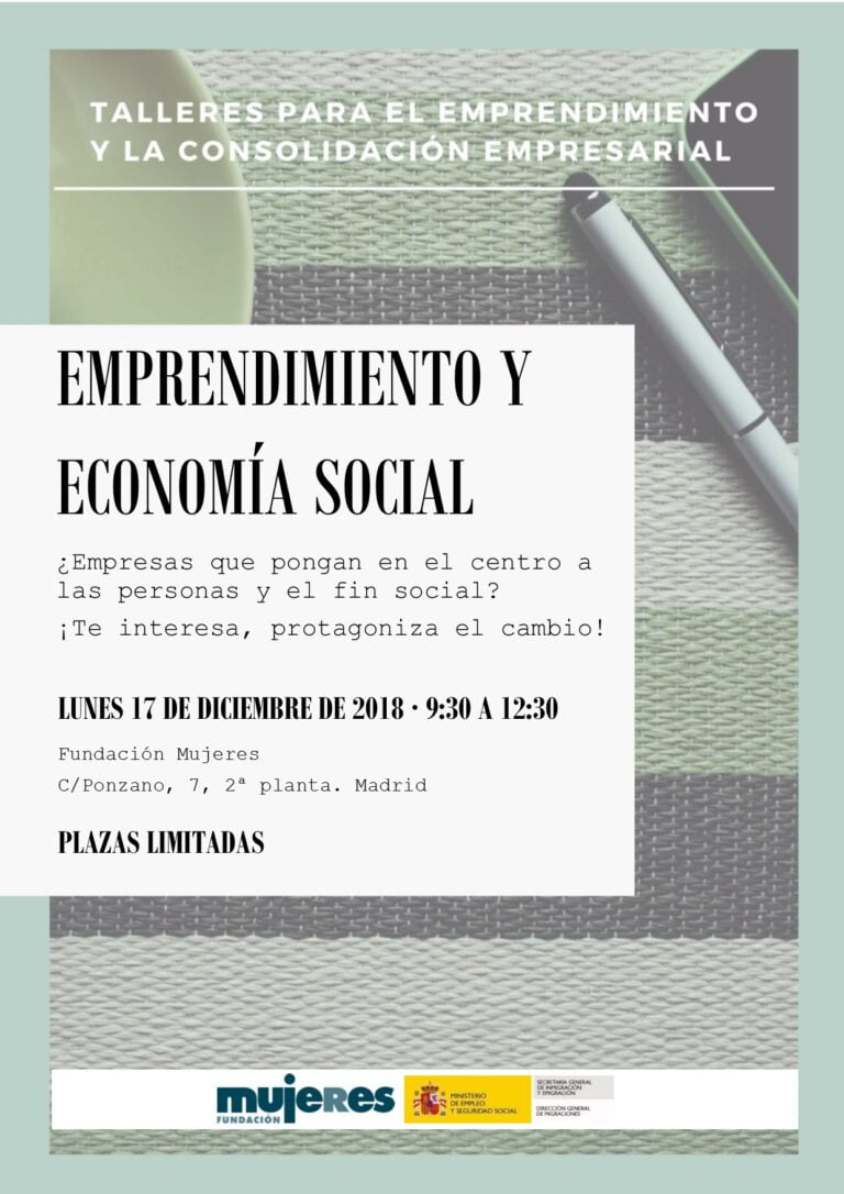 Taller Emprendimiento y economía social