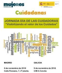 Fundación Mujeres organizó dos Jornadas del Día de la Cuidadora