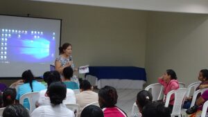 Encuentro "Juntas somos más" en El Viejo (Nicaragua)