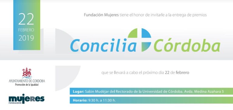Jornada de entrega de Premios de buenas prácticas de conciliación en empresas de Córdoba