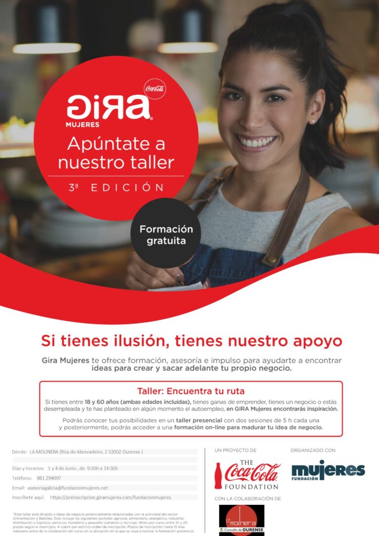 Próximo taller Gira Mujeres en Ourense