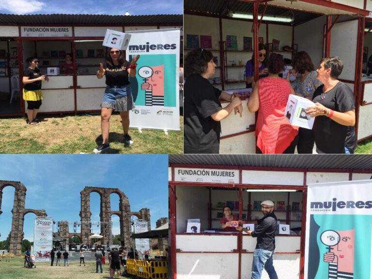 Fundación Mujeres participa en la segunda edición del CoopFestival en Mérida.