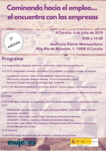 3ª Edición de "Caminando hacia el empleo...el encuentro con las empresas" A Coruña