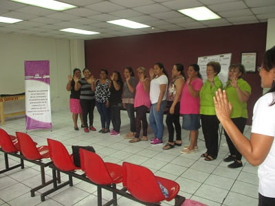 Mujeres de San Marcos, en El Salvador, conforman el Comité Municipal de Defensoras de Derechos Humanos