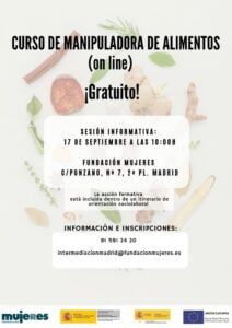 Curso de manipulación de alimentos (online)