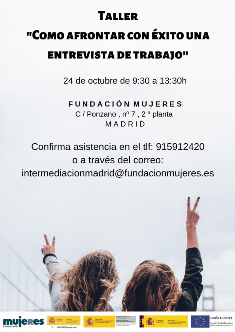 Taller Como afrontar con éxito una entrevista de trabajo