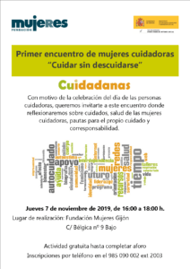 I Encuentro de Mujeres Cuidadoras