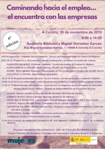 IV Encuentro con empresas "Caminando hacia el Empleo" en A Coruña