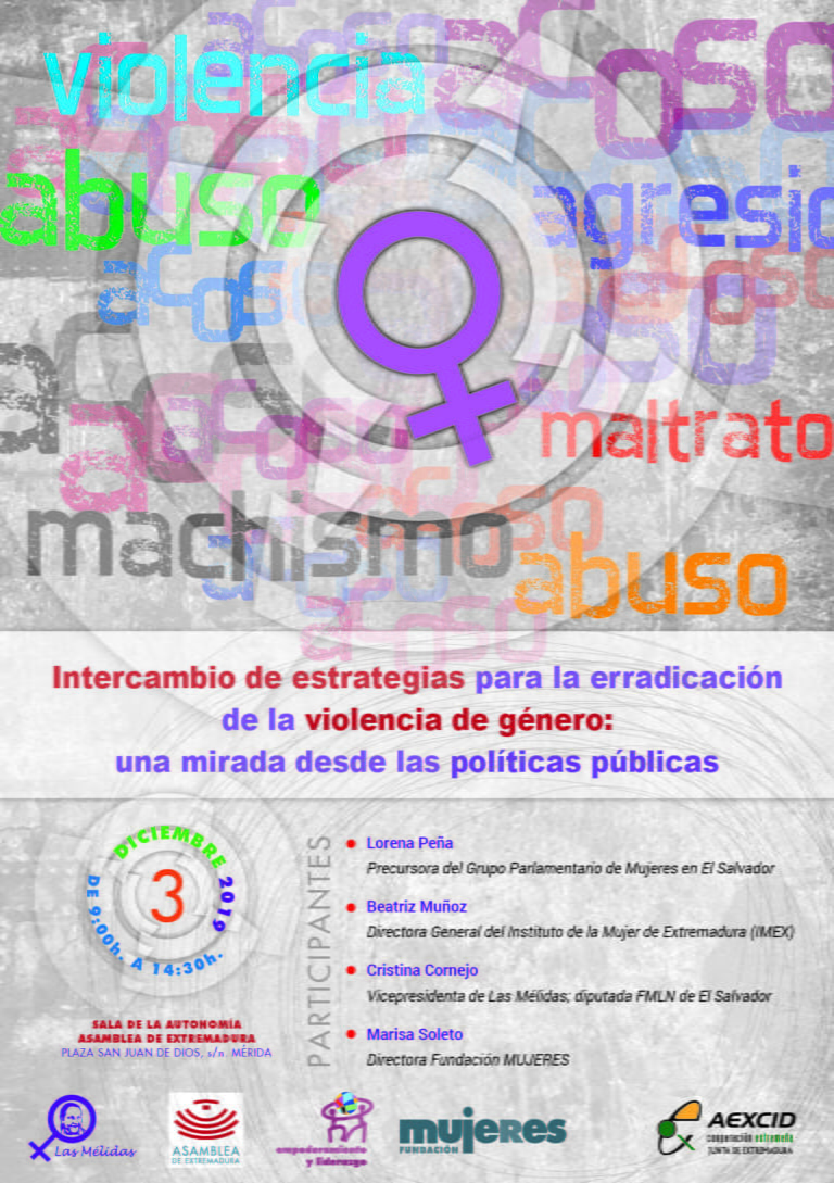 Intercambio de estrategias para la erradicación de la violencia de género: Una mirada desde las políticas públicas