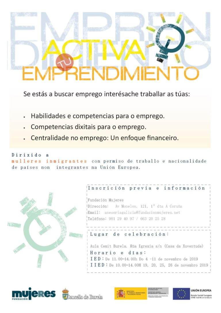 Habilidades e Competencias para o Emprego en Burela