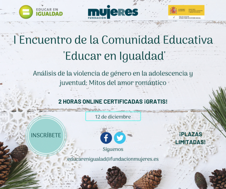 I Encuentro online de la Comunidad Educativa 'Educar en Igualdad'