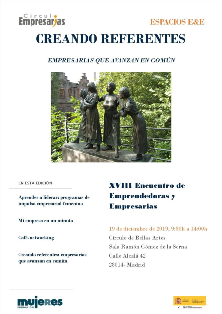 Creando referentes, empresarias que avanzan en común: XVIII Encuentro de emprendedoras y empresarias