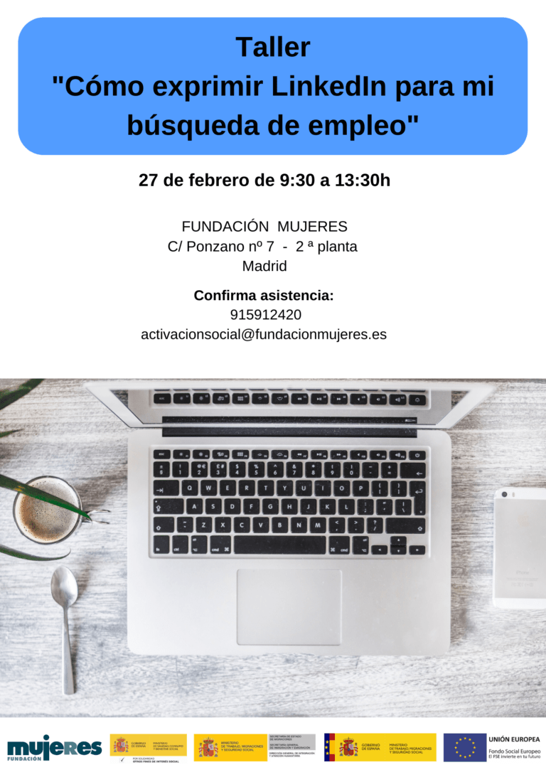 Taller "Como exprimir LinkedIn para mi búsqueda de empleo"