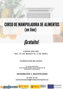 Curso online de manipulación de alimentos