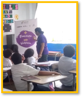 Comienzan los talleres en el Centro Escolar de Mejicanos (El Salvador)