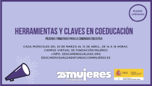 Microformaciones on line: Herramientas y claves en coeducación