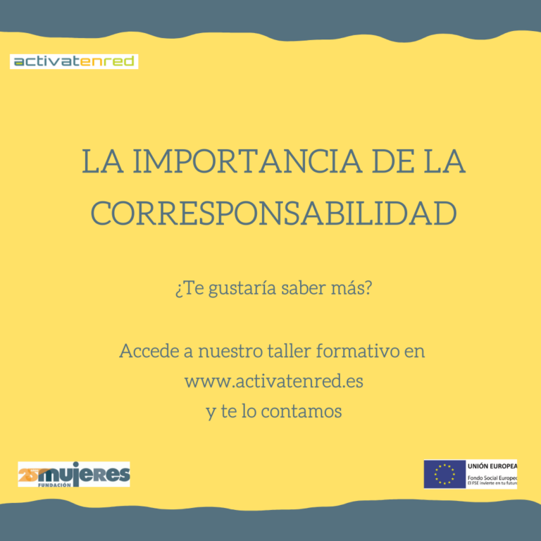 Taller Activatenred: "La importancia de la corresponsabilidad"