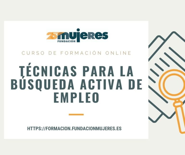Curso online: "Técnicas para la búsqueda activa de empleo"