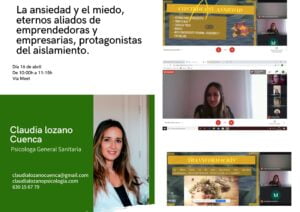 La ansiedad y el miedo, eternos aliados de emprendedoras y empresarias. Protagonistas del aislamiento.