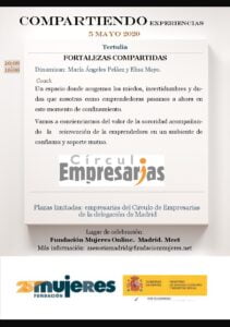 Compartiendo Experiencias. Nueva Tertulia. "Fortalezas Compartidas"