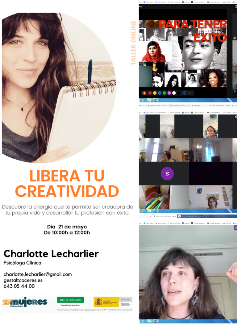 Taller online "Libera tu creatividad"