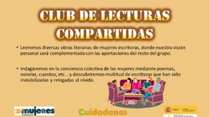 Club de lecturas compartidas desde casa